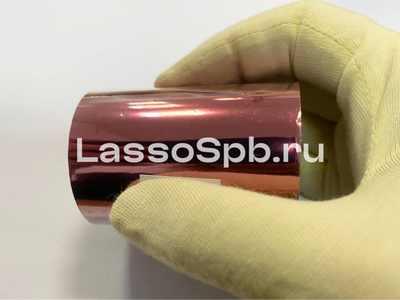 Трансферная поталь фольга Красная рулон 6 см * 30 м