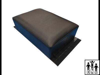 Боксёрская подушка черная настенная кожа