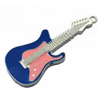 Флешка гитара синяя 16 Гб