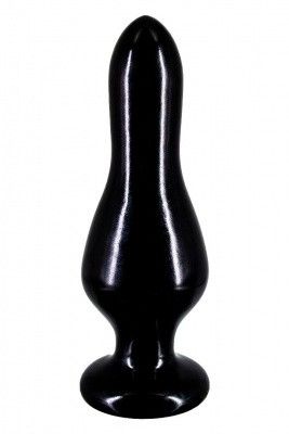421500 ПЛАГ-МАССАЖЕР ДЛЯ ПРОСТАТЫ BLACK MAGNUM 15 В ЛАМИНАТЕ L 160 мм, D 57,8 мм, цвет чёрный