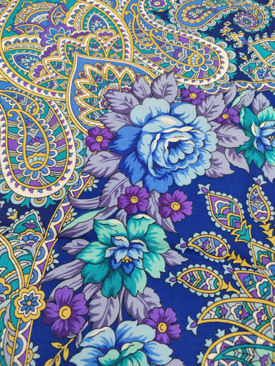 Павловопосадский платок Ласковое солнце 1664-14