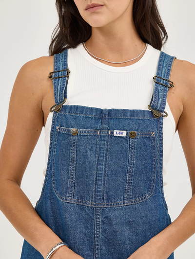 Платье-комбинезон Lee® Women's Loose Bib Denim Overall Dress