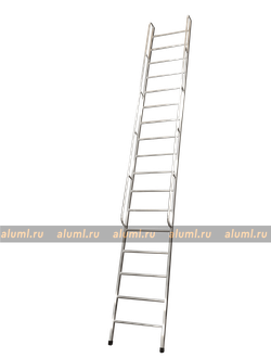 Лестница приставная алюминиевая ЛПА 6-0,75