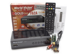 World Vision Т62А. С индикатором, внутренний БП (WI-FI, IPTV, HDMI, 2 USB, DOLBYDIGITAl)
