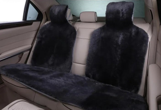 Комплект на задний диван - стриженая австралийская овчина