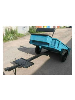 Телега двухместная к мотоблоку 500
