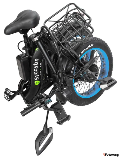 Электровелосипед SYCCYBA F11 синий