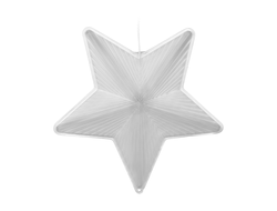 Фигура новогод. подвесн. ULD-H4748-045/DTA (мерц) "Звезда" 10W 45LED разноцв. 47x48cм IP20 Uniel