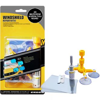 Набор для устранения трещин на стекле Windshield Repair Kit ОПТОМ