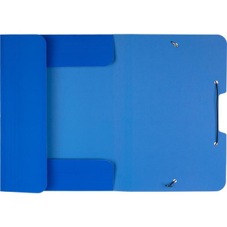 Папка картонная на резинке Attache Digital, синий