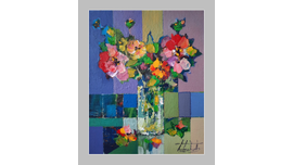 Букет радости. 2022. Холст, масло. 50х40 см. © Харабадзе Заза
Частное собрание