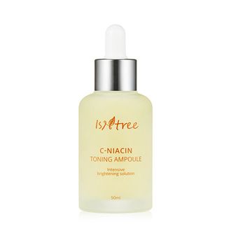 Тонизирующая осветляющая сыворотка для сияния кожи IsnTree C-Niacin Toning Ampoule