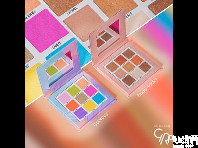 Golden Rose Палетка теней MISS BEAUTY EYESHADOW PALETTE Nude Addict
