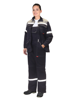 Костюм -МЕХАНИК" женский, куртка, полукомбинезон