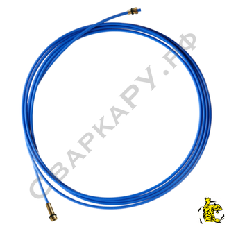 Канал направляющий тефлоновый горелки MIG/MAG Trafimet ф0.6-0.9мм 4м синий
