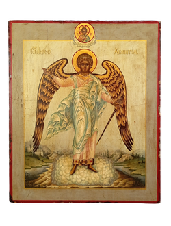 Ангел-Хранитель. Рукописная икона.