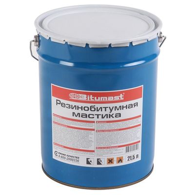 Мастика резинобитумная BITUMAST 18 кг/21,5 л