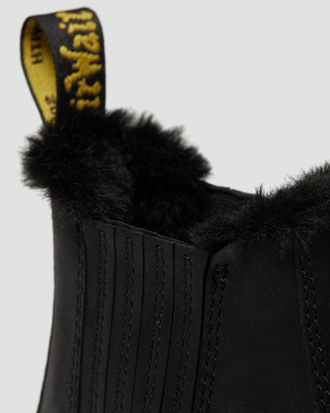 ЗИМНИЕ БОТИНКИ DR. MARTENS ROMETTY CHELSEA черные
