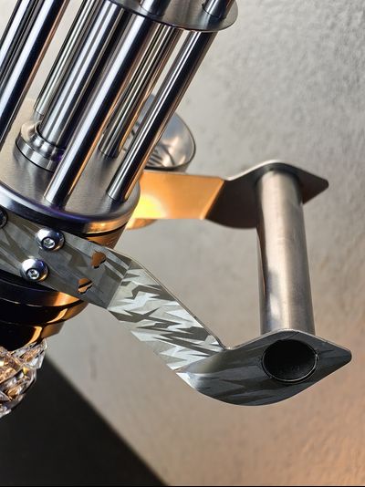 MICROGUN HOOKAH SILVER