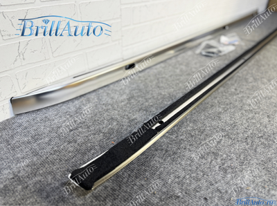 Рейлинги Toyota Prado 150 серебристые