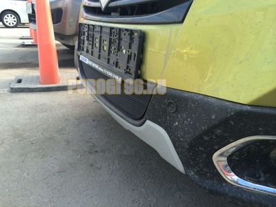 Защита радиатора Suzuki SX4 (II S-Cross) 2013-2016 black