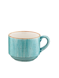 Чашка 210 мл. чайная Аква (блюдце AAQGRM01CT) BONNA