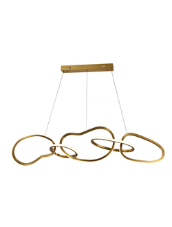 07609-5 AL 36 Подвес Сена латунь w120*29 h150 Led 100W (3000K)