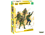 3501. Пехота красной армии (набор № 1) (1/35 5см)