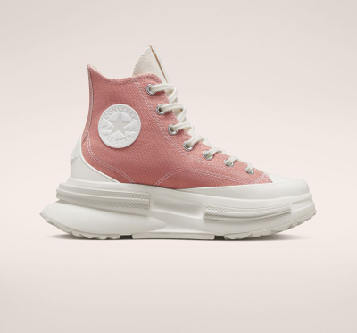 Кеды Converse Run Star Legacy CX розовые высокие на платформе