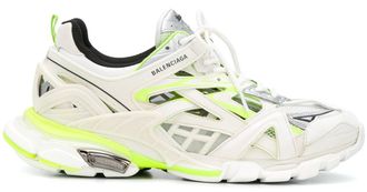 Кроссовки Balenciaga Track.2 Trainer White Fluo Green