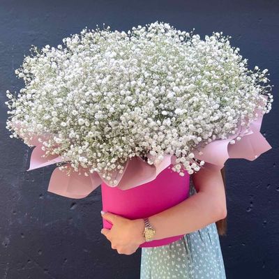 Коробка из гипсофилы