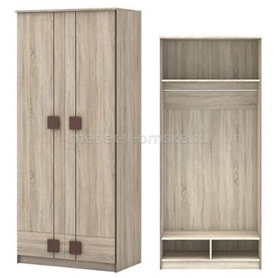 ОМ068 Шкаф платяной Диско. Размер: 902х2072х516.