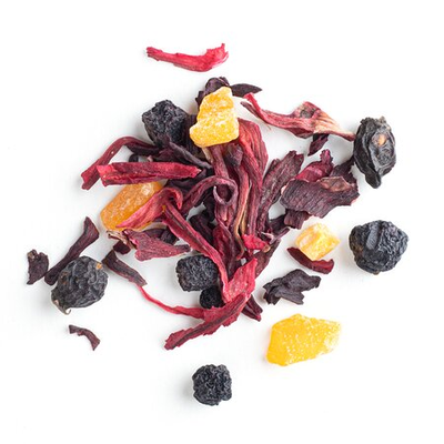 Чай фруктовый Алый закат, ароматизированный