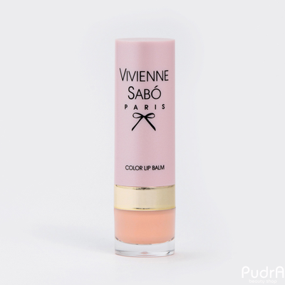 Vivienne Sabo Помада-бальзам  Color lip balm Baume a Levres | Вивьен Сабо. Тон 01 светло-бежевый