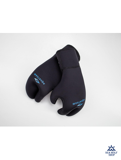 Рукавицы неопреновые 9мм AquaTeam 3х-палые У/ОП р.XL