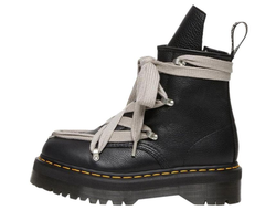 Dr. Martens 1460 x Rick Owens Pent Leather Platform Boot Black Lunar