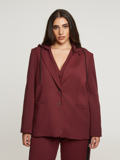 Блейзер с капюшоном