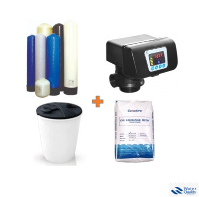 Комплект умягчения FRP со смолой Canature различной комплектации и производительности