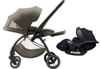 Коляска прогулочная и автокресло Britax Roemer Rio Lux Urban Olive