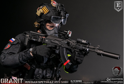 Спецназ МВД СОБР "Гранит" - Коллекционная ФИГУРКА 1/6 RUSSIAN SPETSNAZ MVD SOBR GRANIT ELITE EDITION (78103) - DAMTOYS