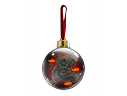 Новогодний ёлочный шар год Дракона №4