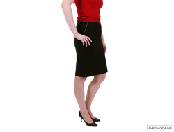 Юбка черная Linea Cinque Италия 30/21222