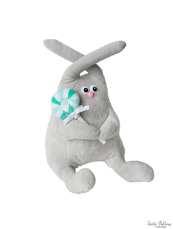 Мягкая игрушка "Зайка с леденцом"