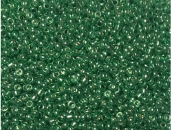 Бисер Китайский №12-166 зеленый металлик, 50 грамм
