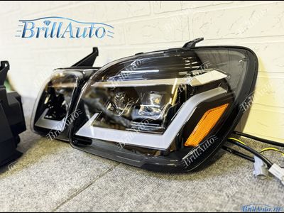 Фары Lexus LX470 3 линзы Bi LED тюнинг