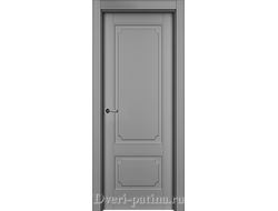 Серая дверь Риан 2 эмаль, неоклассика