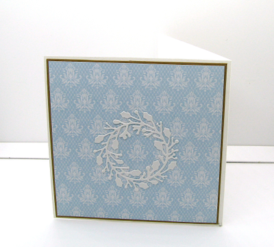 Открытка "Снежинка", подарок на Рождество