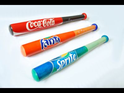 Набор бейсбольных бит COLA FANTA SPRITE