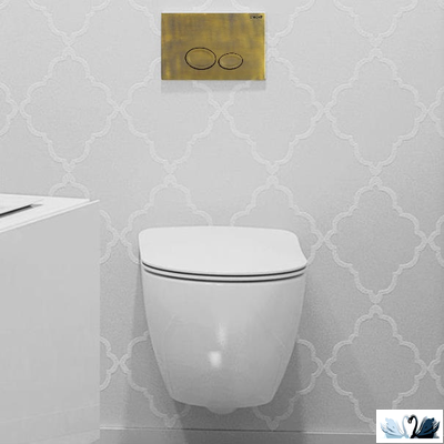 Кнопка смыва CREAVIT DROP GP2007.00 бронза матовый