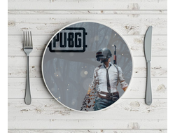 Тарелка PlayerUnknown’s Battlegrounds, PUBG, ПУБГ №18